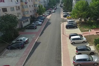 Lucrările de modernizare de pe strada Viitorului, din Obcini