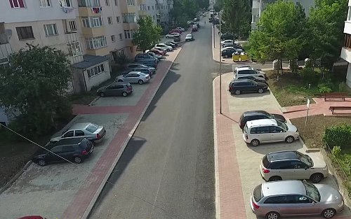 Lucrările de modernizare de pe strada Viitorului, din Obcini